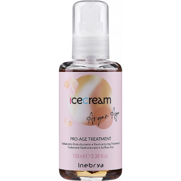 Купити - Inebrya Ice Cream Pro Age Treatment Argan Oil - Арганова олія проти посічених кінчиків