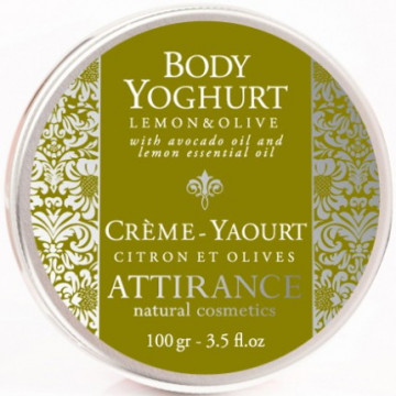 Купити - Attirance Lemon & Olive Body Yoghurt - Йогурт для тіла Лимон і Олива
