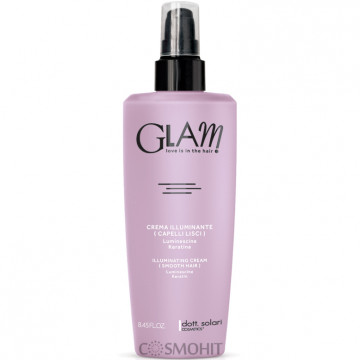 Купити - Dott.Solari Glam Dott.Solari Glam Illuminating cream smooth hair - Ідеально розгладжуючий крем, що надає блиск волоссю