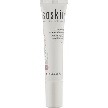 Купити - Soskin Instant Wrinkle Smoothing Base - Вирівнююча база для обличчя "Рідкий шовк"