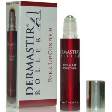 Купити - Dermastir Roller Eye & Lip Contour Serum - Роллер для контуру очей і губ