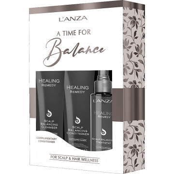 Купити - L'anza Healing Remedy Holiday Trio Box - Подарунковий набір для волосся і шкіри голови