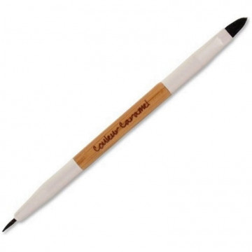 Купити - Couleur Caramel Brush - Подвійний пензель для очей і губ №18