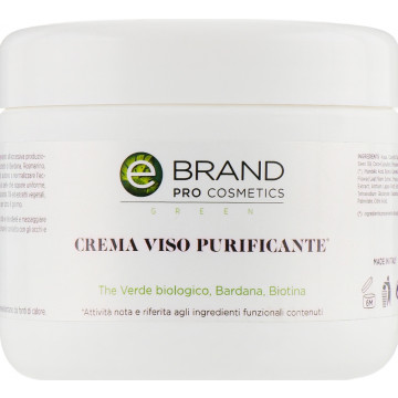 Купити - Ebrand Crema Viso Purificante - Крем для проблемної шкіри з мигдальною кислотою та комплексом біотин