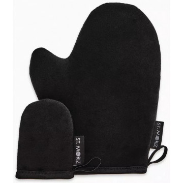 Купити - St. Moriz Double Sided Tanning Mitt And Face - Набір рукавичок для нанесення автозагару