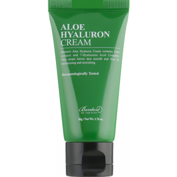 Купити - Benton Aloe Hyaluron Cream - Крем з алое та гіалуроновим комплексом