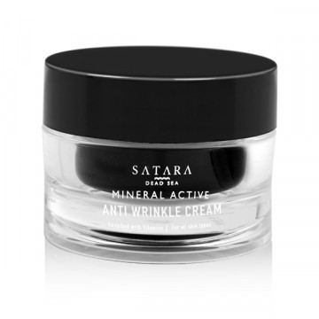 Купити - Satara Mineral Active Anti Wrinkle Cream - Мінеральний крем проти зморшок