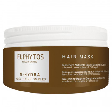 Купити - Euphytos N-Hydra Hair Mask 250 мл - Зволожуюча живить маска для зневодненого і тьмяного волосся