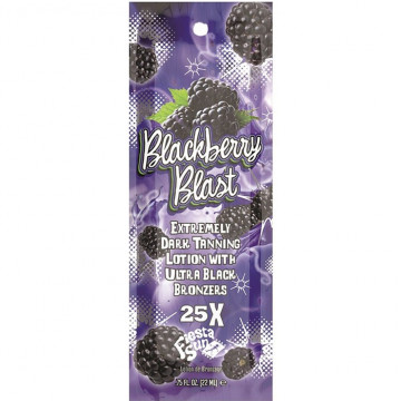 Купити - Fiesta Sun Blackberry Blast Extremely Dark Tanning Lotion with Ultra Black Bronzers 25X - Лосьйон для засмаги з бронзаторами