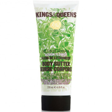 Купити - Kings & Queens Sultan of Granada Lemon Flower Body Butter - Крем для тіла Султан Гренади квіти лимона