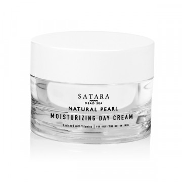 Купити - Satara Natural Pearl Moisturizing Day Cream - Денний зміцнюючий крем з вітамінами