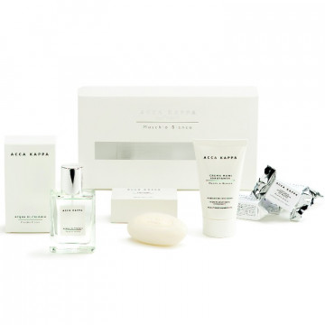 Купити - Acca Kappa White Moss Gift Set - Подарунковий набір (EDC50+H/C75+SOAP50+B/T4x8)