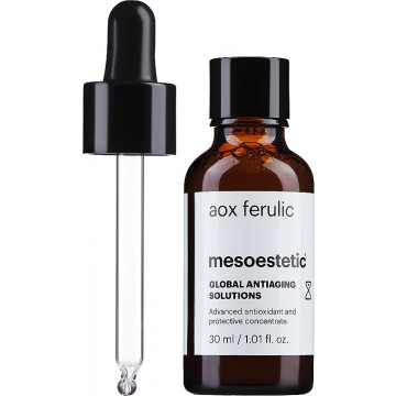 Купити - Mesoestetic AOX Ferulic Serum - Антиоксидантна сироватка з феруловою кислотою та вітаміном С