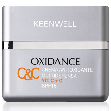 Купити - Keenwell Antioxidant Multidefense Cream Vit. C+C SPF 15 - Денний антиоксидантний Мультизахисний крем з вітамінами C + C SPF 15