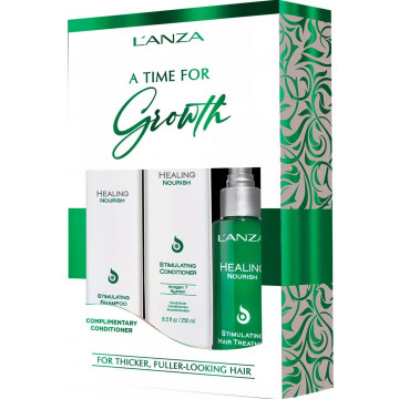 Купити - L'anza Healing Nourish Holiday Trio Box - Подарунковий набір для волосся