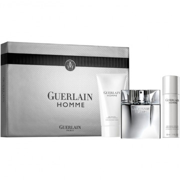 Купити - Guerlain Homme - Подарунковий набір (EDT80+S/G75+DEO50)