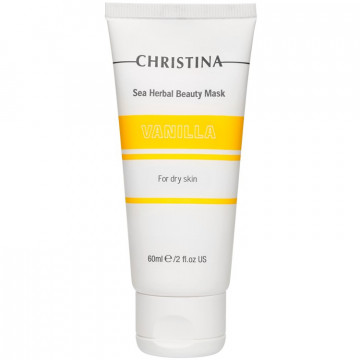 Купити - Christina Sea Herbal Beauty Mask Vanilla For Dry Skin - Маска краси на основі морських трав для сухої шкіри "Ваніль"