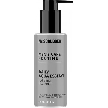 Купити - Mr.Scrubber Men's Care Routine Daily Aqua Essence - Зволожуюча есенція-тонер для обличчя з вітамінами