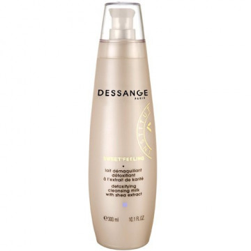 Купити - Dessange Sweet Feeling Lait Démaquillant Detoxifying à L'extrait De Karité - Детоксицирующее молочко для зняття макіяжу з маслом масляного дерева