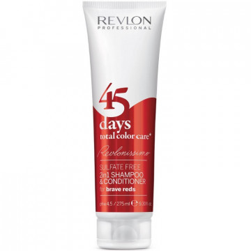 Купити - Revlon Professional Revlonissimo 45 Days Brave Reds 2in1 - Шампунь-кондиціонер яскраво-червоний