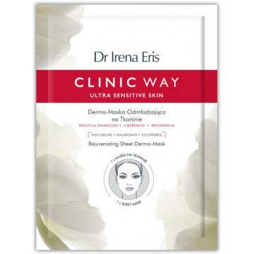 Купити - Dr. Irena Eris Clinic Way Reejuvenating Sheet Dermo-Mask - Омолоджуюча дермо-маска для обличчя