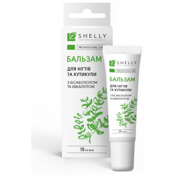 Купити - Shelly Strengthening Nail Balm with Bisabolol and Eucalyptus - Зміцнюючий бальзам для нігтів з бісабололом та евкаліптом