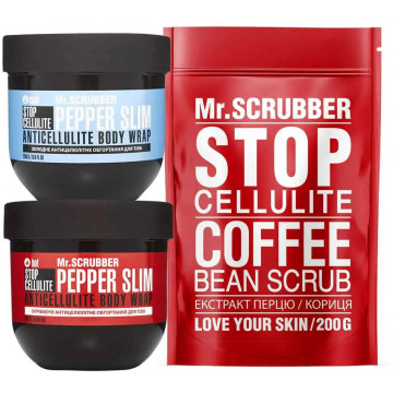 Купити - Mr.Scrubber Hot & Cold Anti-cellulite Set - Антицелюлітний набір