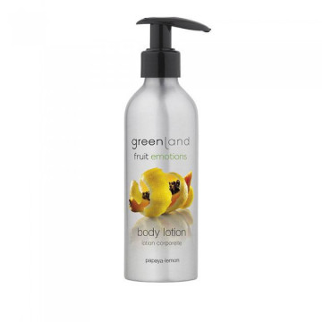Купити - Greenland Body Lotion Papaya-Lemon With Pump - Лосьйон для Тіла Папайя-Лимон з Помпою