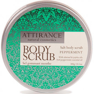 Купити - Attirance Peppermint Salt Body Scrub - Сольовий скраб для тіла М'ята