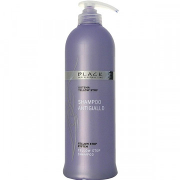 Купити - Black Professional Line Stop Yellow Shampoo - Шампунь проти жовтизни для сивого, освітленого та мелірованого волосся