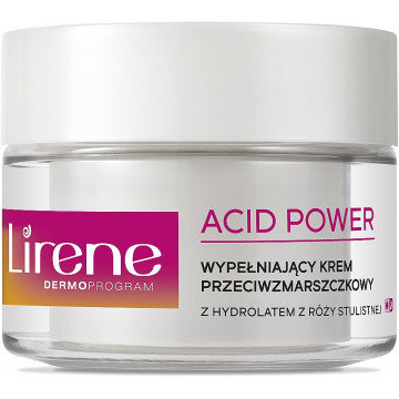 Купити - Lirene Acid Power Filling Anti-Wrinkle Cream - Крем для обличчя з розмариновою кислотою