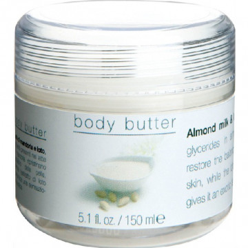 Купити - Greenland Milky Body Butter Almond Milk & Lotus - Крем для тіла Мигдальне Молочко-Лотос