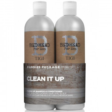 Купити - Tigi B for Men Clean Up Tweens - Набір для чоловічого волосся (шампунь + кондиціонер)