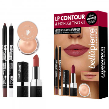 Купити - Bellapierre Lip Contour and Highlighting Kit - Набір для контурування губ Natural