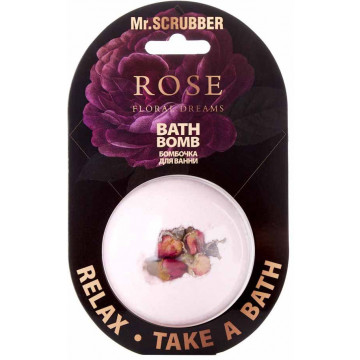 Купити - Mr.Scrubber Bath Bomb "Rose Floral Dreams" - Бомбочка для ванни