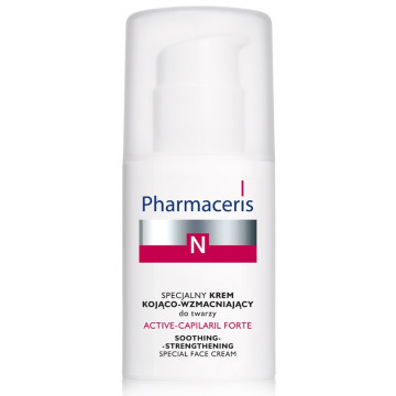 Купити - Pharmaceris N Active-Capilaril Forte Cream - Зміцнюючий крем для обличчя із заспокійливим ефектом