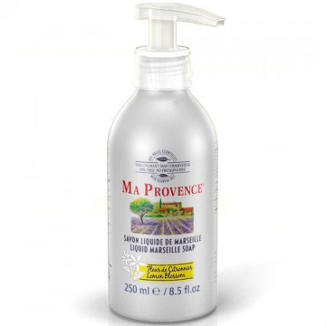 Купити - Ma Provence Savon Liquide Fleur de Citronnier - Рідке Марсельське мило з дозатором Квітка лимона Купити - Ma Provence Savon Liquide Fleur de Citronnier - Рідке Марсельське мило з дозатором Квітка лимона