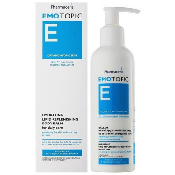 Pharmaceris E Emotopic Hydrating Lipid-Replenishing Body Balm - Зволожуючий і живильний лосьйон для тіла