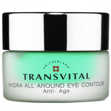 Купити - Transvital Hydra All Around Eye Contour - Зволожуючий антивіковий крем для шкіри навколо очей