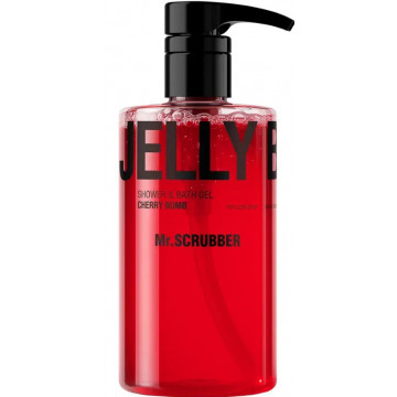 Купити - Mr.Scrubber Jelly Bubbles Shower & Bath Gel "Cherry Bomb" - Гель для душу