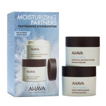 Купити - Ahava Kit Moisturizing Partners Day & Night - Набір Дует зволожуючий