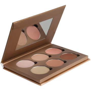 Купити - Bellapierre Glowing Palette - Палітра з ефектом сяйва шкіри
