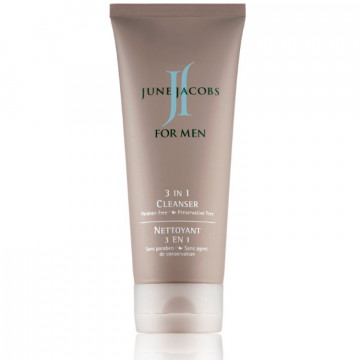 Купити - June Jacobs Men's 3 In 1 Cleanser - Очищуючий лосьйон 3 в 1 для чоловіків