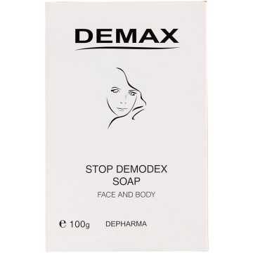 Купити - Demax Anti-Demodex Line Soap Medicinal Universal Against Demodex For The Face And Body - Лікувальне мило від демодекса 100 гр