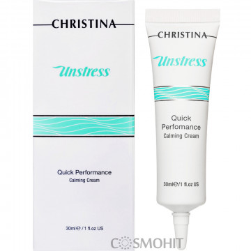 Купити - Christina Unstress Quick Performance Calming Cream - Заспокійливий крем швидкої дії