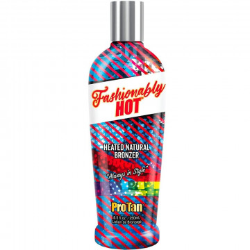 Купити - Pro Tan Fashionably Hot Heated Natural Bronzer - Лосьйон для засмаги в солярії