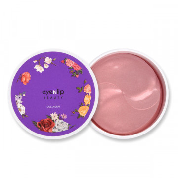Купити - Eyenlip Collagen Hydrogel Eye Patch - Гідрогелеві патчі з гідролізованим колагеном для шкіри навколо очей