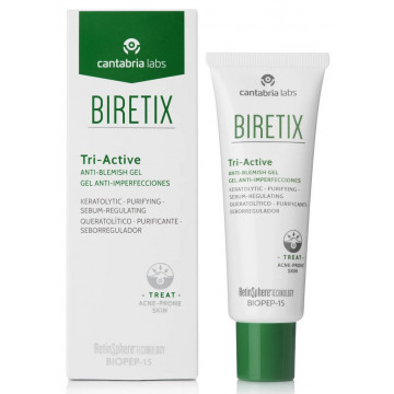 Купити - Cantabria Biretix Tri-Active Anti-Blemish Gel - Гель три-актив для шкіри з акне