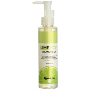 Купити - Secret Skin Lime Fizzy Cleansing Oil - Гідрофільна олія з екстрактом лайма і вітаміном С