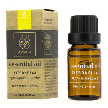 Купити - Apivita essential oil citronella - Ефірна олія "Цітронелла"